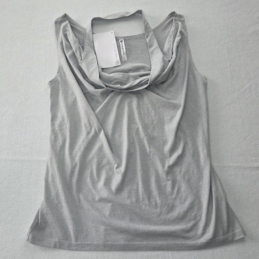 Fabletics Athletic Cowl Neck Tank - Size S